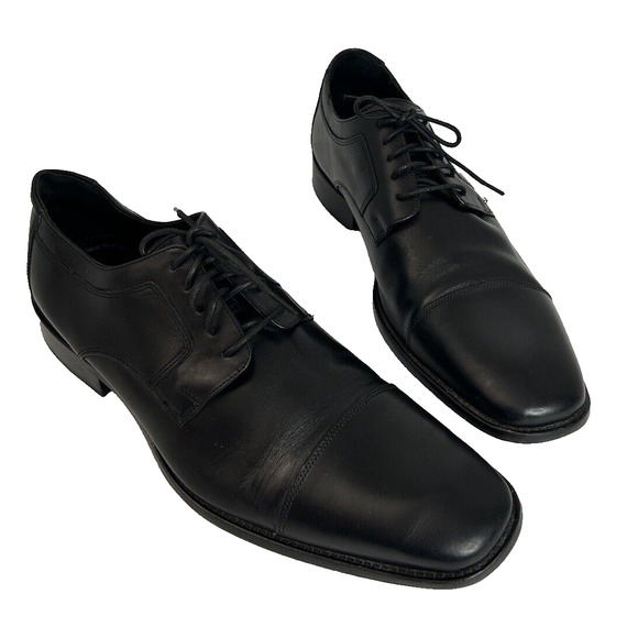 Johnston & Murphy Other - J. Murphy By Johnston & Murphy Lace Up Men's Black Shoes 59-11567 US Size 13M